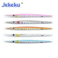 Jeku เหยื่อล่อปลาจมอย่างรวดเร็วแบบช้าๆ5ชิ้น80G 100G น้ำเค็มเหยื่อล่อปลาโลหะเหยื่อปลอมการตกปลา