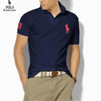 เสื้อโปโลผู้ชาย (POLO), แขนสั้น, ปก, เสื้อยืด, โลโก้ม้า, ผ้าฝ้ายคุณภาพสูง, สวมใส่สบาย, การออกแบบที่ยอดเยี่ยม, ผ้าฝ้าย 100% ที่ไม่มีใครเทียบ