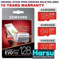 2023 Samsung EVO Plus 128GB 64GB 32GB CL10 Micro SD Memory Card U3 MIcroSD 4K