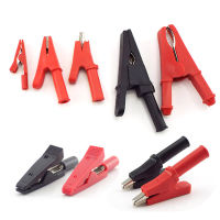 【YY】10A 20A 30A 50A Alligator Clip Crocodile Adapter 2mm 4mm Banana Plug Probe Clip for Multimeter Pen Test lead Cable Insulated