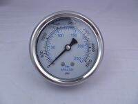 Pressure gauge 0-400 Bar สำหรับปั้มแรงดันทั่วไปขนาดเกลียว14mm