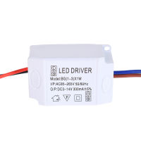 1x ไฟฟ้ากระแสสลับ85V-265V ไปยัง Dc 3V-14V Led ไดรเวอร์หม้อแปลงไฟฟ้าอิเล็กทรอนิกส์3X1W ร้อน