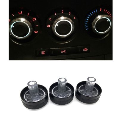 【hot】 3pcs/set Air Conditioning Knob 3 2010 2011 2012 2013 Car Accessories