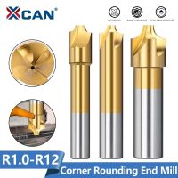 XCAN End Mill R1.0-R12 HSS เครื่องตัดมิลลิ่งรัศมี TiN Coated Corner Rounding End Mill CNC Router Bit Milling เครื่องมือ