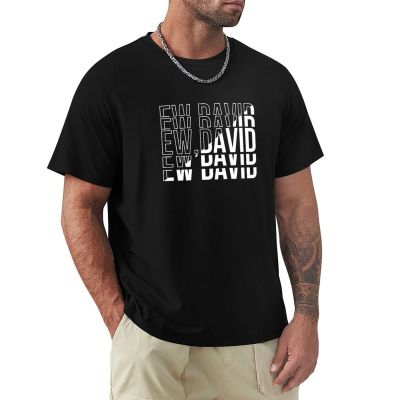 EW,DAVID เสื้อยืดเสื้อสไตล์อานิเมะเสื้อน่ารักผู้ชายยาว