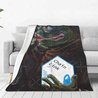 Ready Stock Oil Canvas Pepe Holding Chainlink Blanket Bedspread On The Bed Quilt Bed Covers For Double Bed