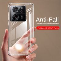 สำหรับ Xiaomi 13T Pro Xiaomi13TPro 13TPro เคสมือถือโปร่งแสงฝาหลังป้องกันปลอกกันกระแทก TPU ป้องกันการตก