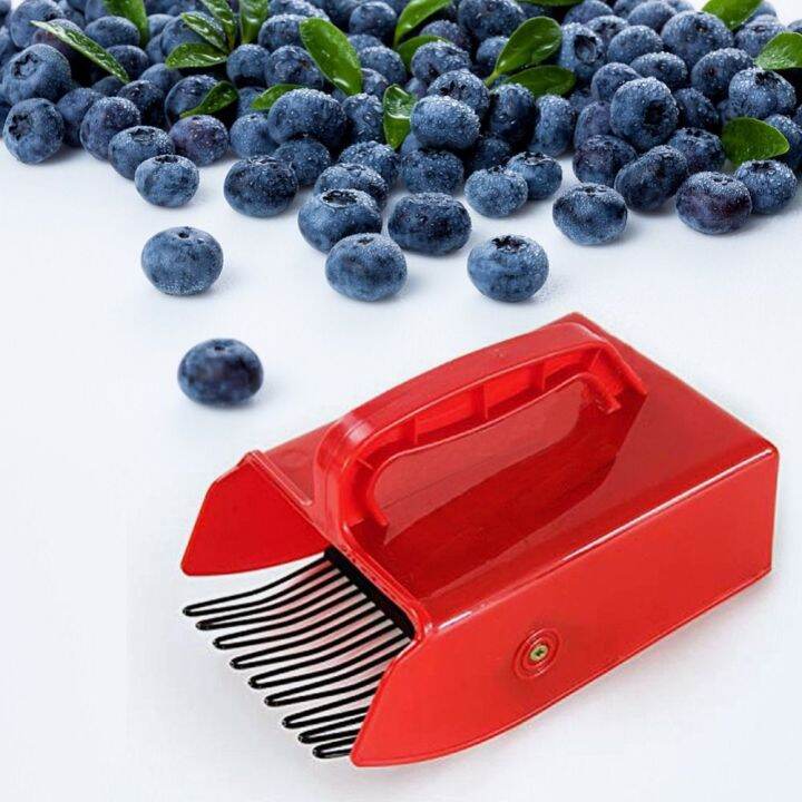 MENGHANE Picking Blueberry Picker Ergonomic Handle Scoop Blueberry