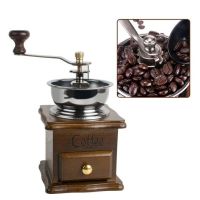 ?โปรเดือนนี้ New Alitech เครื่องบดเมล็ดกาแฟ เครื่องบดกาแฟ Coffee Grinder แบบมือหมุน สแตนเลส (กล่องไม้คลาสสิค)**พร้อมส่ง** Very Hot เครื่องบดกาแฟแบบหมุน