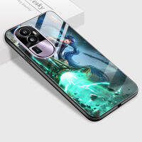 เคส PMP สำหรับ OPPO Reno10 Pro + 5G ฝาครอบเกมแฟชั่นเคสมือถือเกมมือถือตำนานมือถือสำหรับเด็กชายกระจกนิรภัยมันวาวปลอกฝาหลัง