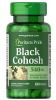 There is a small ticket black cohosh 100 capsules imported from the United States Puritans Pride in stock