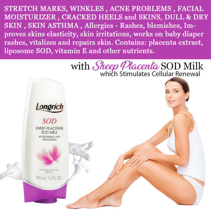 Placenta Sheep SOD Cream Longrich Lazada PH
