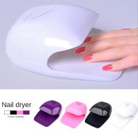 Mini Nail Dryer Touch Type Light Air Dryer Small Glue Fan