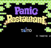 [Enjoy the small store] Panic Restaurant การ์ดเกม8บิตคุณภาพดีสำหรับ60pin/ 72Pin เครื่องเล่นเกม