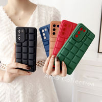 Phone Case เคส Samsung Galaxy S23 S22 + Ultra 5G A04 A04e A04s A03 A03s A02 A02s สามมิติปกป้องเลนส์โครงสี่เหลี่ยมจัตุรัสกันกระแทกฝาครอบหลังซิลิโคนนิ่ม2023