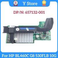 ร้าน Y เริ่มต้นสำหรับ HP G8 BL460C ที่ห้อยมอเตอร์ไซค์รถ530FLB พอร์ตคู่10กรัมตัวแปลงเครือข่าย657132-001 656588-001จัดส่งเร็ว