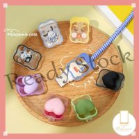 【Ready Stock】 ⊙☂✱ B40 5 In 1 Wavy Edge Data Cable Sleeve Set Compatible for Apple 18/20W Adapter Charger Cartoon Toy Story Strawberry Bear Macaron Candy Color 3D Bowknot Love Heart USB Line Cable Cover