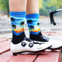 3 Pairslot NEW Cycling Socks DH SPORTSDH-41 Nylon Men Sports Socks Outdoor Hiking Running Socks