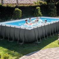 Intex Ultra Frame Pool 28362/Intex 26364 สระน้ำ ขนาดใหญ่ 24 ฟุต กว้าง 366 ยาว 732 ลึก 132 ซ.ม.