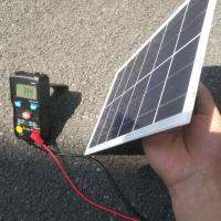 Solar Minor Flaw 6 V 6 Tile 10 Watt Power Panel with Junction Box cket 20 The CM Cable Package Is Assembled and Welded.