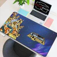 Saint Seiya Mouse Pad ห้องเกมขนาดใหญ่ตกแต่งโต๊ะเสื่อ Mousepad Xxl ตู้เกมคีย์บอร์ดอุปกรณ์เสริม PC Anime Carpet