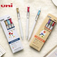 【living stationery】 MitsubishiUMN ญี่ปุ่น-SWinterSet UniballPress Gel0.5แห้งเร็ว/ปากกาเจลสี0.38มม