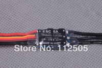 FMS 800Mm Jurulatih Mudah 6A วงจร ESC ไร้ถ่าน6A ESC FMS Jurulatih Mudah 800