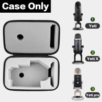 Case for Blue Yeti USB MicrophoneYeti ProYeti X, Also Fit Cable and Other Accessories