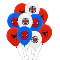 【cw】 10/20Pcs Balloons Kids Boy Super Birthday Decorations Happy Man ！