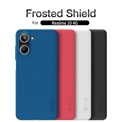 【LZ】 For Realme 10 /10 Pro 5G Case For Realme 9i / 10T 5G NILLKIN Super Frosted Shield Hard PC Ultra-Thin Back Cover For Realme10 4G