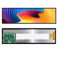 8.8 inch 1920X480 Brightness 600nit HSD088IPW1-A00 LCD Screen Display with HDMI To Mipi 40 Pins LCD Controller Board VS-HS