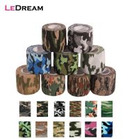 【LZ】 1 Roll 5x450cm Disposable Self-adhesive Flex Elastic Camouflage Bandage Tattoo Handle Grip Tube Wrap Elbow Stick Medical Tape