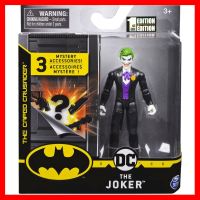 สินค้าขายดี!!! ของเล่น หุ่น ฟิกเกอร์ เดอะ โจ๊กเกอร์ ดีซี คอมิค DC Comics Batman 4-Inch The Joker Action Figure Type A โมเดล Model ขอ... ของเล่น โมเดล โมเดลรถ ของเล่น ของขวัญ ของสะสม รถ หุ่นยนต์ ตุ๊กตา โมเดลนักฟุตบอล ฟิกเกอร์ Model