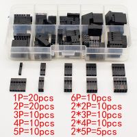 115pc Dupont sets Kit with box 1P/2P/3P/4P/5P/6P/2*2/2*3/2*4/ 2*5Pin Housing Plastic Shell Terminal Jumper Wire Connector set