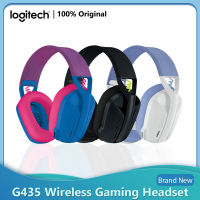 ต้นฉบับ G435 Lightspeed บลูทูธไร้สายหูฟังเล่นเกม Headst 7.1เสียงรอบทิศทางชุดหูฟังไมโครโฟนในตัวสำหรับเกมเมอร์