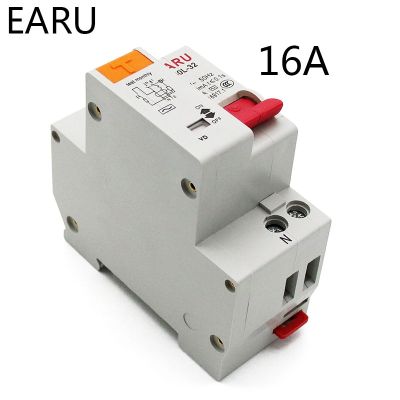 16A DZ30L EPNL DPNL 230V 1P N Residual Current Circuit Breaker With Over And Short Current Leakage Protection RCBO RCCB MCB DIY