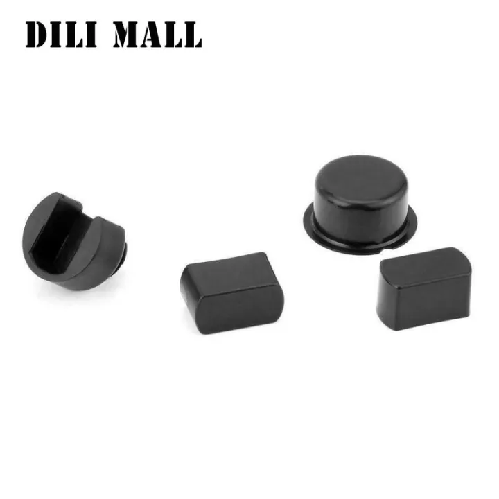 Dodge Truck Tailgate 4-Piece Tailgate Hinge Pivot Bushing Insert Kit - Fits Ford F-Series & Dodge Ram Trucks, Black Plastic Tailgate Hinge Bushing - Foto 8