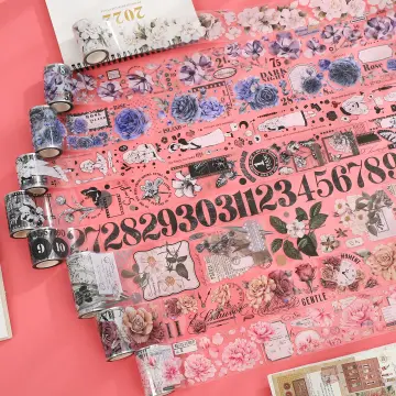JIANWU 300cm Cute Journal Material PET Washi Tape DIY Multi-Specification  Scrapbooking Decoration Masking Tape Kawaii Stationery - JianWu Official  Store