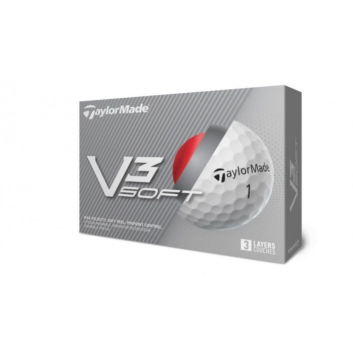 ลูกกอล์ฟtaylormade-v3-soft-ซื้อ-2-แถม-1