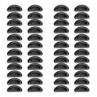 24 Pairs Eyeglass Nose Pads Stick on Silicone Thin Nose Pads Eyeglasses for Glasses Sunglasses