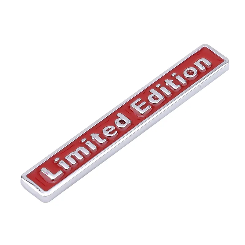 Universal 3D Limited Logo Stickers for Car