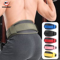 Winmax Gym ฟิตเนส เข็มขัดยกน้ำหนัก Weight Lift Waistband Training ฟิตเนส เข็มขัดป้องกันเอว Lumbar Protection Body Building