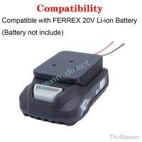【YF】 Power Wheels Adapter for Aldi Ferrex Activ Energy 20V AEB20 Li-ion Battery  Connector 12AWG 14AWG (Battery Not Included)