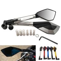 Universal Motorcycle Rearview Mirror CNC Aluminum View Side Mirrors For Suzuki GSX 1400 650F HAYABUSA GSXR1300 SV TL 1000 DL650