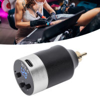 Tattoo แบตเตอรี่ 5-12V ไร้สาย Tattoo Power Supply พอร์ต RCA สำหรับ Tattoo Salon