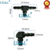 Free Shipping Return Oil Backflow Joint T L Type for Denso Diesel Injector Plastic Connector s Hose Joiner Tube