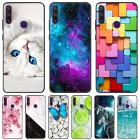 Philander SHOP เคส Y5P Y6P Huawei,หลังซิลิโคนนิ่มเคสสำหรับหัวเหว่ย Y6P Y5P Y7P ART-L29 MED-LX9เคสป้องกันเคสโทรศัพท์วิบวับ