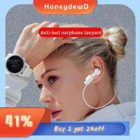 HONEYDEWD แฟชั่น สาย เชือก สีสัน สายคล้องหูฟัง สายหูฟัง สายซิลิโคน สายป้องกันการสูญหาย