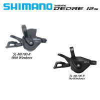 SHIMANO DEORE SL M6100 S Hifter แงะขวา MTB จักรยาน12ความเร็วจักรยานเสือภูเขา12วินาที SL-M6100หน้าต่างขี่จักรยานอุปกรณ์จักรยาน