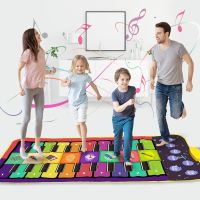 ☋ 4 Styles Double Row Multifunction Musical Instrument Piano Mat Infant Fitness Keyboard Play Carpet Educational Toys For Kids